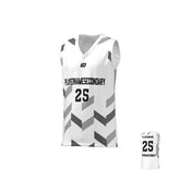 Basketball Jersey Arrows - White